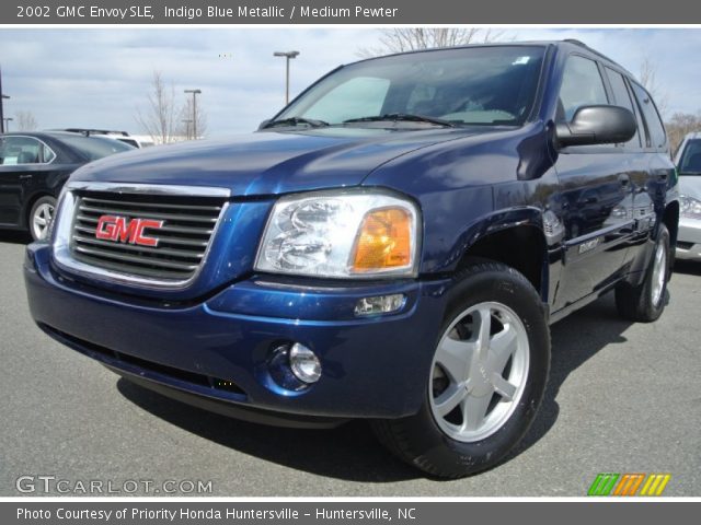 2002 GMC Envoy SLE in Indigo Blue Metallic