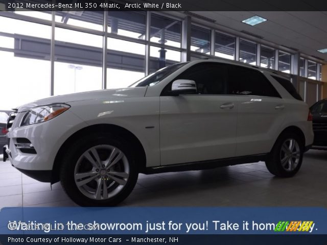 2012 Mercedes-Benz ML 350 4Matic in Arctic White