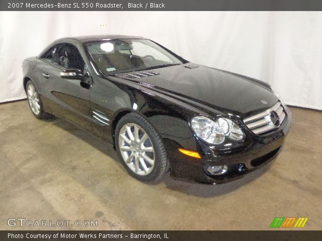 2007 Mercedes-Benz SL 550 Roadster in Black
