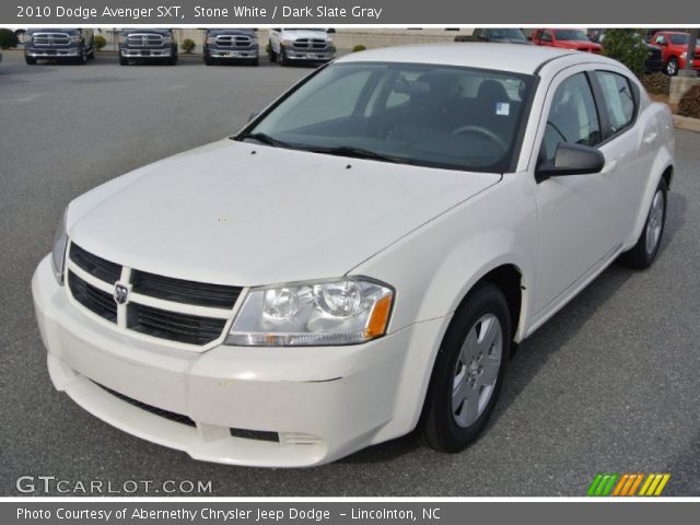 2010 Dodge Avenger SXT in Stone White