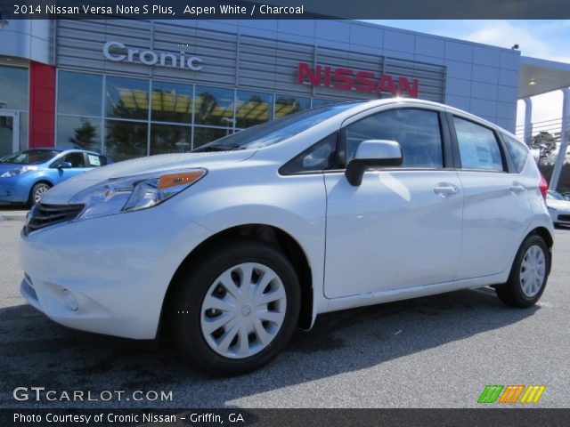 2014 Nissan Versa Note S Plus in Aspen White