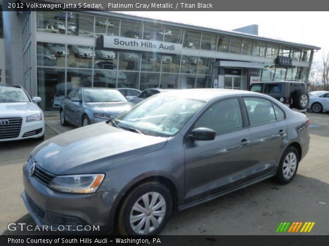 2012 Volkswagen Jetta S Sedan in Platinum Gray Metallic