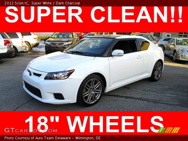 2012 Scion tC  in Super White