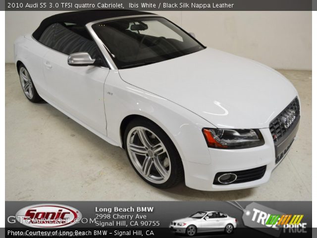 2010 Audi S5 3.0 TFSI quattro Cabriolet in Ibis White