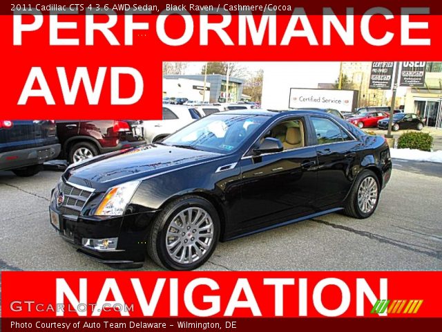 2011 Cadillac CTS 4 3.6 AWD Sedan in Black Raven