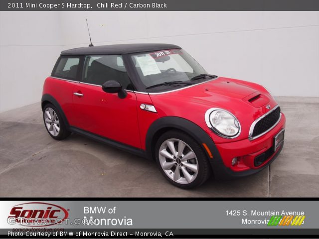 2011 Mini Cooper S Hardtop in Chili Red