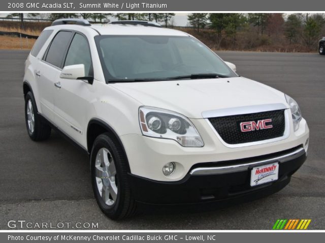 2008 GMC Acadia SLT in Summit White