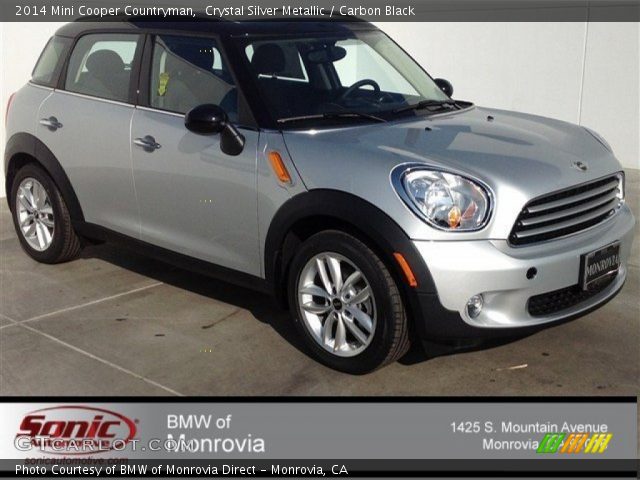 2014 Mini Cooper Countryman in Crystal Silver Metallic