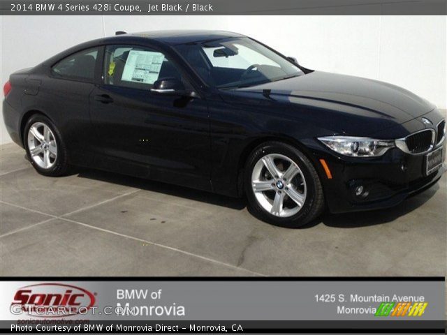 2014 BMW 4 Series 428i Coupe in Jet Black