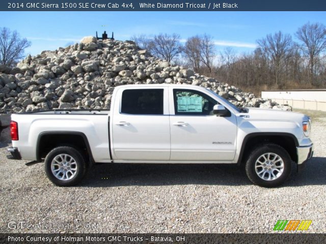 2014 GMC Sierra 1500 SLE Crew Cab 4x4 in White Diamond Tricoat