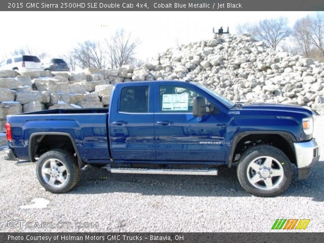 2015 GMC Sierra 2500HD SLE Double Cab 4x4 in Cobalt Blue Metallic