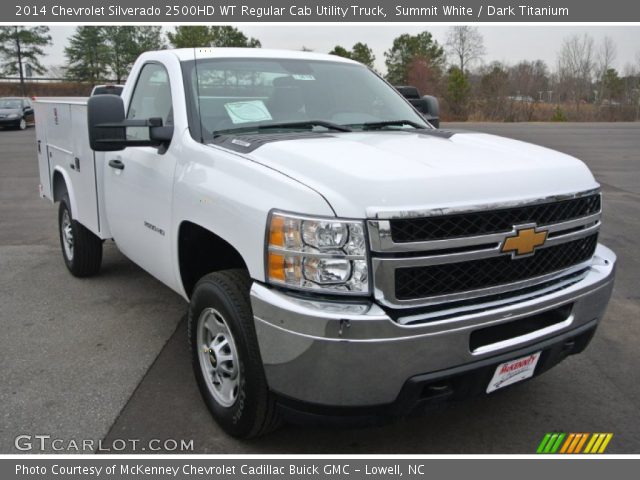 2014 Chevrolet Silverado 2500HD WT Regular Cab Utility Truck in Summit White