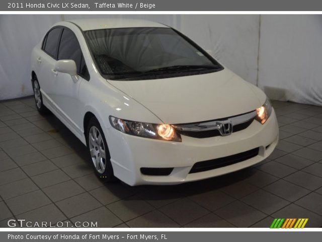 2011 Honda Civic LX Sedan in Taffeta White