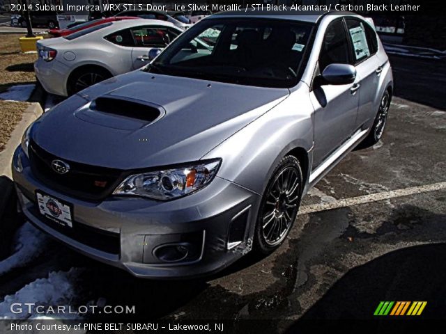 2014 Subaru Impreza WRX STi 5 Door in Ice Silver Metallic