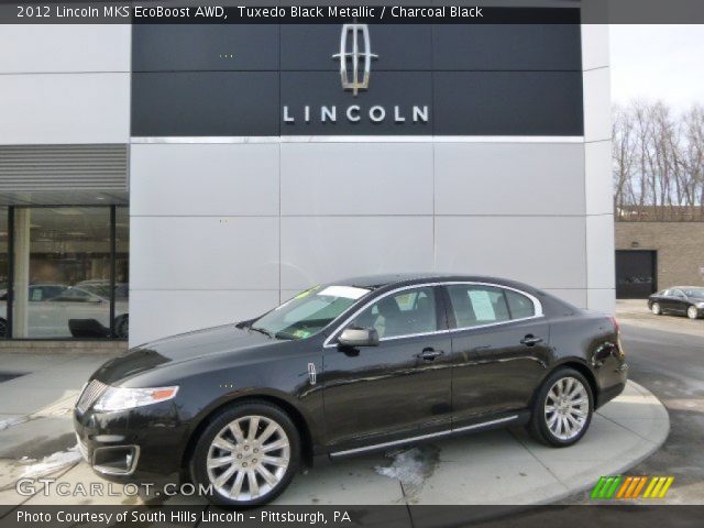 2012 Lincoln MKS EcoBoost AWD in Tuxedo Black Metallic