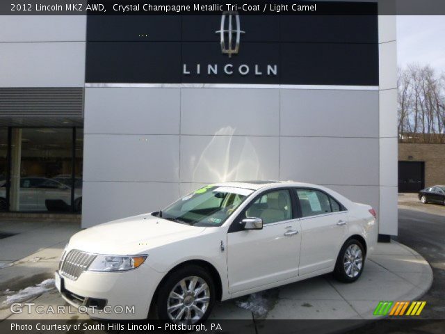 2012 Lincoln MKZ AWD in Crystal Champagne Metallic Tri-Coat