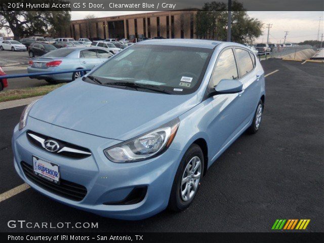 2014 Hyundai Accent GS 5 Door in Clearwater Blue