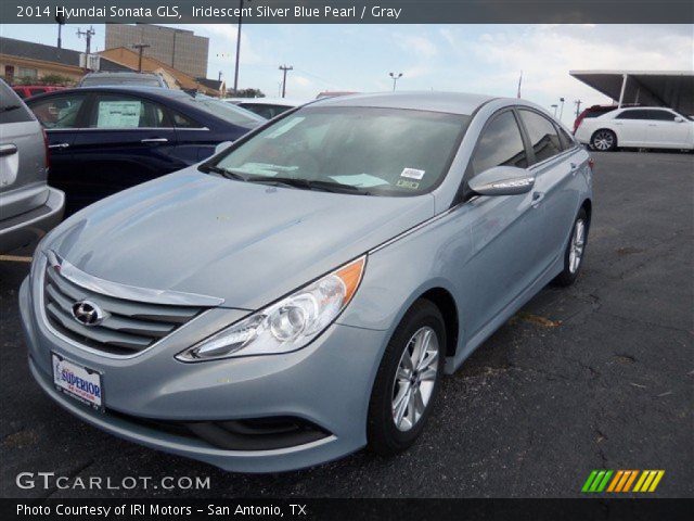 2014 Hyundai Sonata GLS in Iridescent Silver Blue Pearl