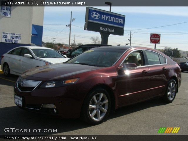 2012 Acura TL 3.5 in Basque Red Pearl