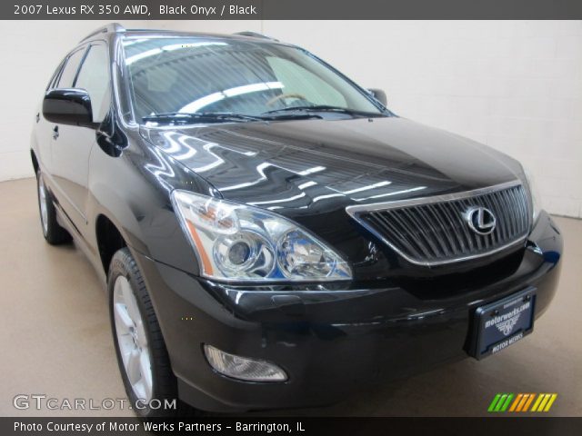 2007 Lexus RX 350 AWD in Black Onyx