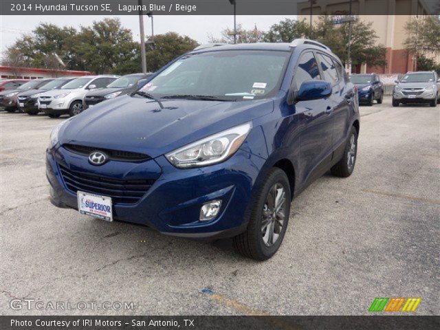 2014 Hyundai Tucson SE in Laguna Blue