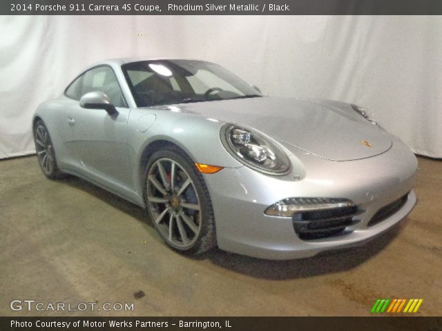 2014 Porsche 911 Carrera 4S Coupe in Rhodium Silver Metallic