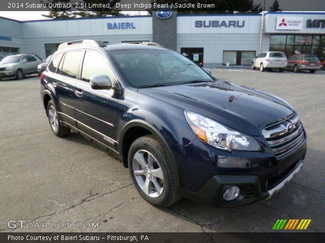 2014 Subaru Outback 2.5i Limited in Deep Indigo Pearl