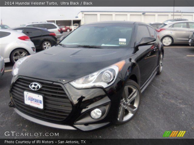 2014 Hyundai Veloster Turbo in Ultra Black