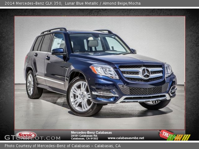 2014 Mercedes-Benz GLK 350 in Lunar Blue Metallic