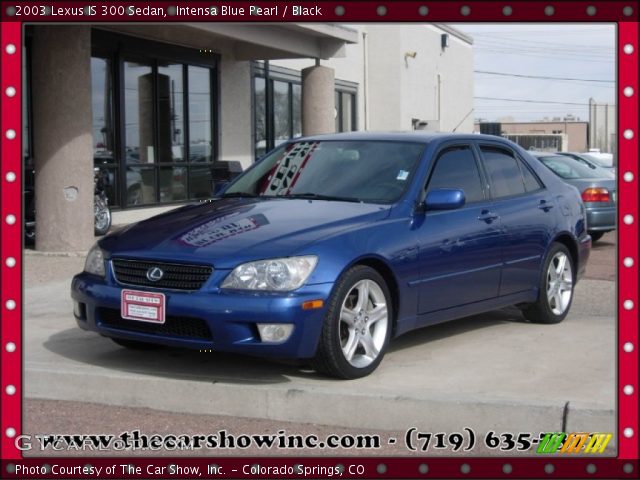 2003 Lexus IS 300 Sedan in Intensa Blue Pearl
