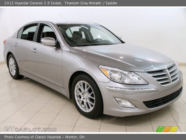 2013 Hyundai Genesis 3.8 Sedan in Titanium Gray Metallic