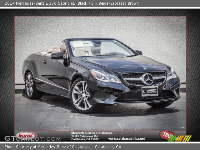 2014 Mercedes-Benz E 350 Cabriolet in Black