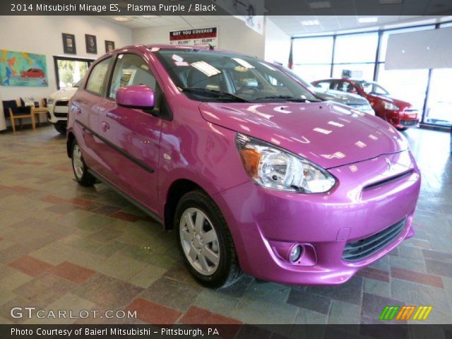 2014 Mitsubishi Mirage ES in Plasma Purple