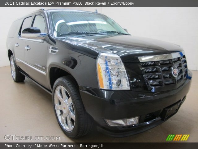 2011 Cadillac Escalade ESV Premium AWD in Black Raven