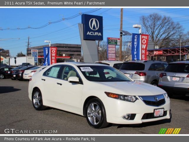 2011 Acura TSX Sedan in Premium White Pearl