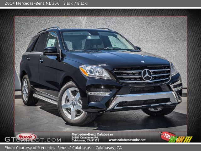 2014 Mercedes-Benz ML 350 in Black