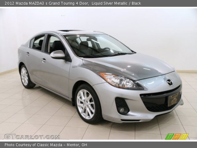 2012 Mazda MAZDA3 s Grand Touring 4 Door in Liquid Silver Metallic