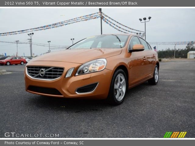 2012 Volvo S60 T5 in Vibrant Copper Metallic