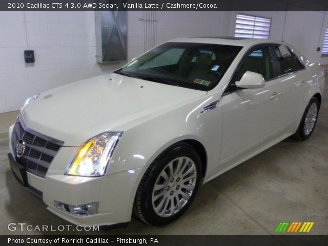 2010 Cadillac CTS 4 3.0 AWD Sedan in Vanilla Latte