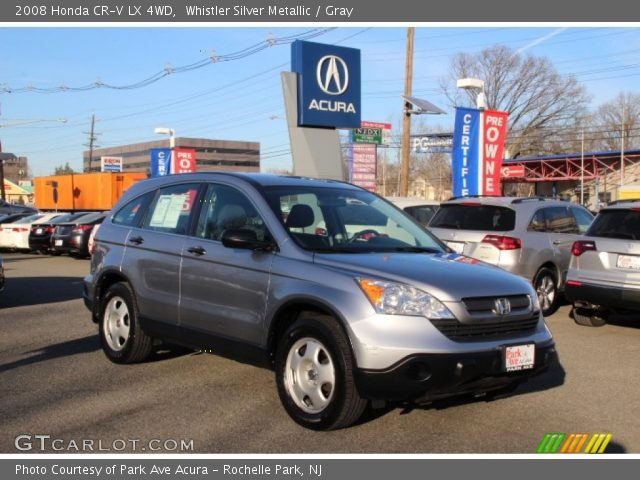 2008 Honda CR-V LX 4WD in Whistler Silver Metallic