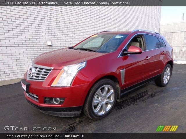 2014 Cadillac SRX Performance in Crystal Red Tintcoat