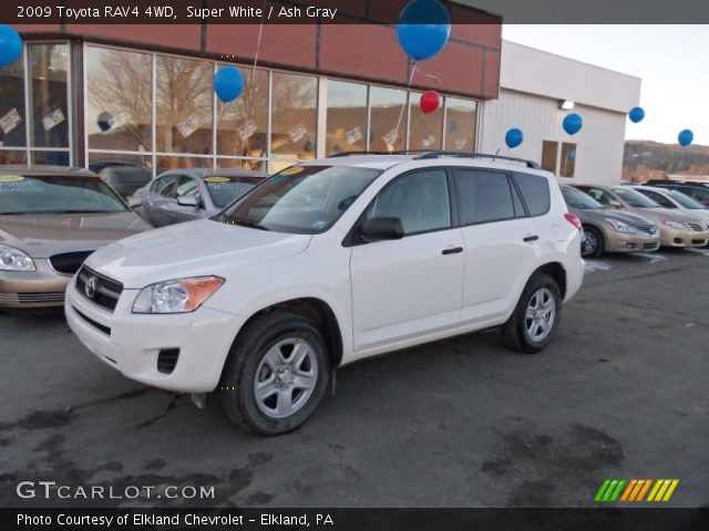 2009 Toyota RAV4 4WD in Super White