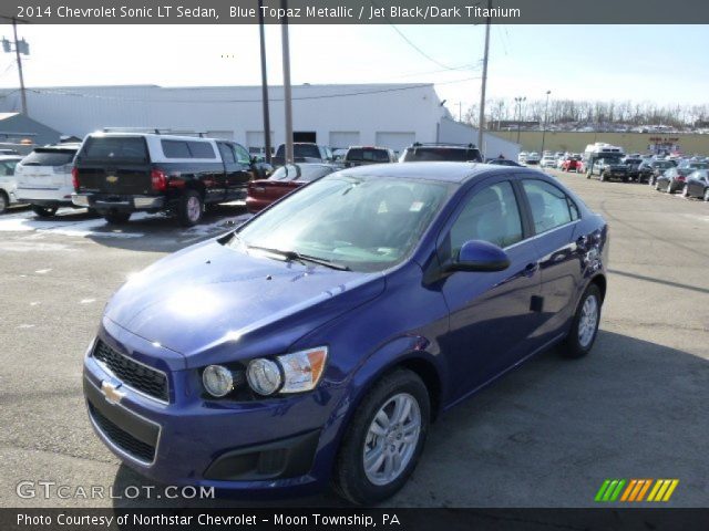 2014 Chevrolet Sonic LT Sedan in Blue Topaz Metallic