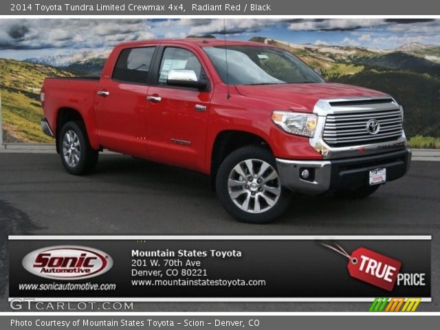 2014 Toyota Tundra Limited Crewmax 4x4 in Radiant Red