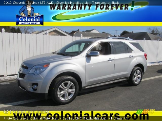 2012 Chevrolet Equinox LTZ AWD in Silver Ice Metallic