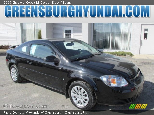 2009 Chevrolet Cobalt LT Coupe in Black