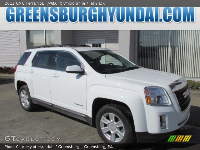 2012 GMC Terrain SLT AWD in Olympic White