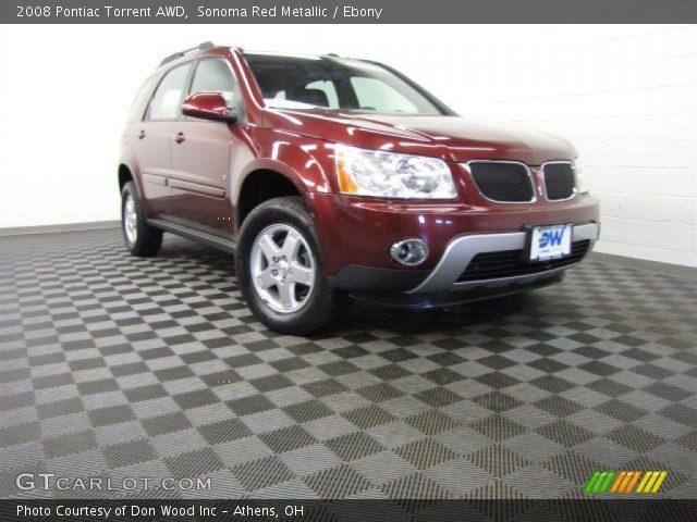 2008 Pontiac Torrent AWD in Sonoma Red Metallic