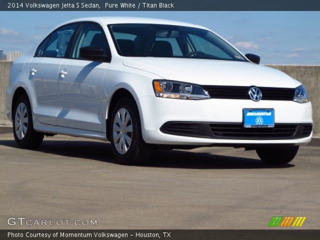 2014 Volkswagen Jetta S Sedan in Pure White