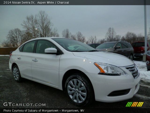 2014 Nissan Sentra SV in Aspen White